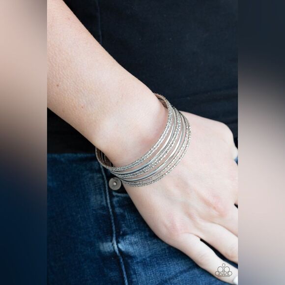 Stack Shack Silver Bracelet (7) - Picture 1 of 2